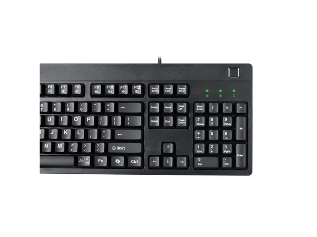 Adesso Antimicrobial Fingerprint Reader Keyboard, TAA Compliant - image 10