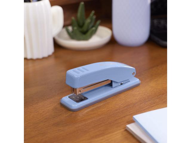 Cub Compact Metal Staplers 20 Sheet Capacity Electric Blue S701069