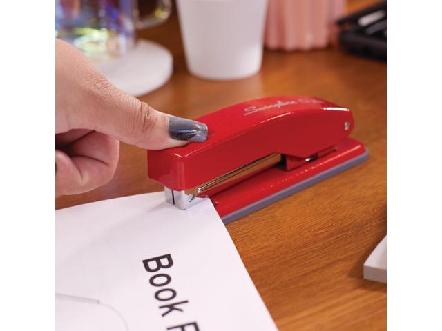 Cub Compact Metal Staplers 20 Sheet Capacity Rio Red S701070
