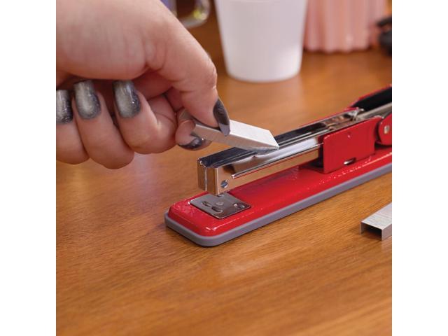 Cub Compact Metal Staplers 20 Sheet Capacity Rio Red S701070