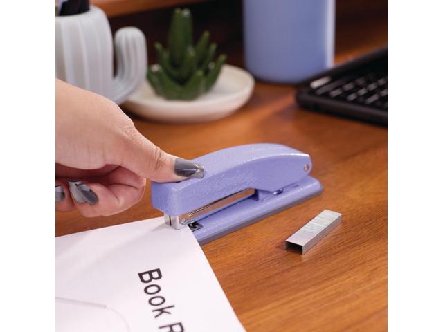 Cub Compact Metal Staplers 20 Sheet Capacity Periwinkle S701071