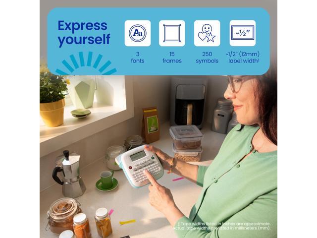 P-Touch PT-N20 Personal Desktop Label Maker 2 Lines 6 x 6 x 2.9 PTN20