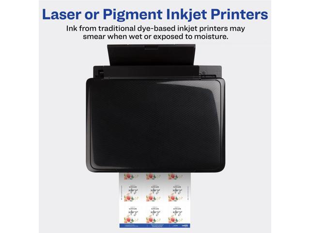 Avery Durable Waterproof Labels 2' x 2' Square 96 Label Pack 64510