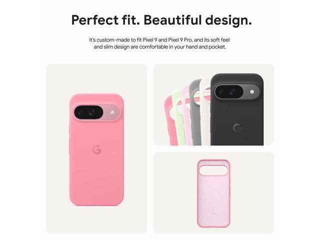 Google Pixel 9 + 9 Pro Case, Durable Protection, Slim Design - Obsidian