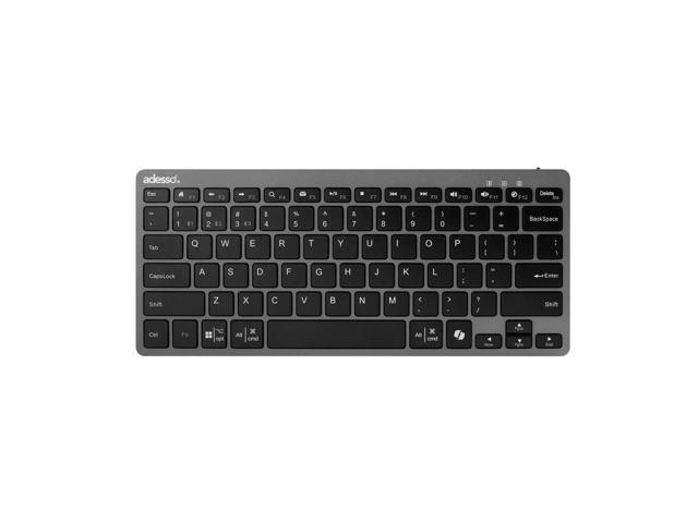 Adesso EasyTouch Bluetooth Wireless Keyboard with CoPilot AI Hotkey - Black - image 10