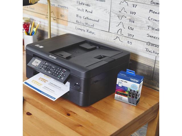 Brother - Genuine LC4014PKS Standard Yield 4-Pack Color Ink Cartridges - Black/Cyan/Magenta/Yellow - image 11