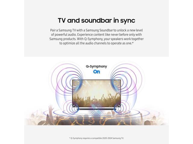 Samsung - HW-S800D 3.1.2 Channel Q-Series Ultra Slim Soundbar with Wireless Subwoofer, Dolby Atmos and Q-Symphony - Titan Black - image 6