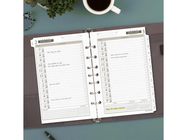 AT-A-GLANCE Daily Planner Refill 5.5x8.5 Size 4 Calendar 2026