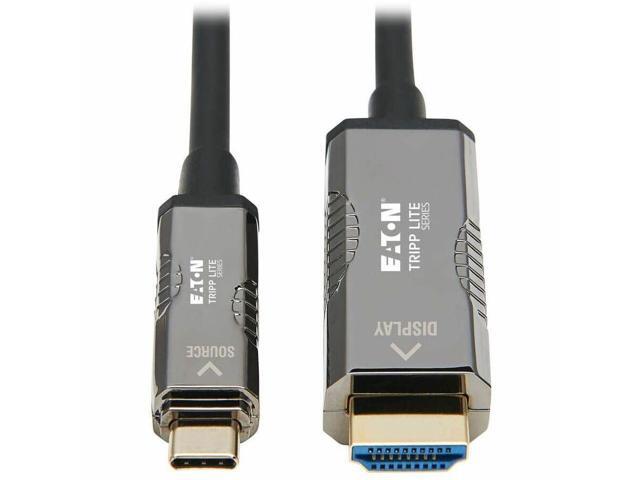 Tripp Lite High-speed Usb-c To Hdmi Fiber Active Optical Cable (aoc) - Uhd 4k 60 Hz Hdr Cl3 Rated Black 10 M - Adapter Cable - Usb-c Male To Hdmi Male - 33 Ft - Black - 4k Support Active Optical - image 9