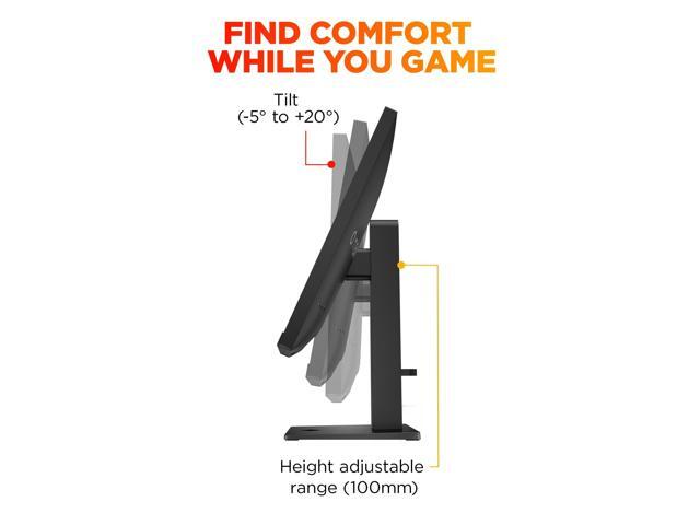 HP OMEN - 31.5" IPS UHD 144Hz FreeSync and G-SYNC Compatible Smart Gaming Monitor with Adjustable Height (DisplayPort, HDMI) - Black - image 8