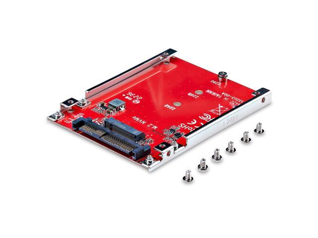 StarTech M.2 to U.3 Adapter For M.2 NVMe SSDs PCIe Drive 1M25U3M2ADAPTER