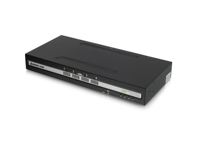 IOGEAR 4-Port Single View DisplayPort KVM Switch w/Audio
