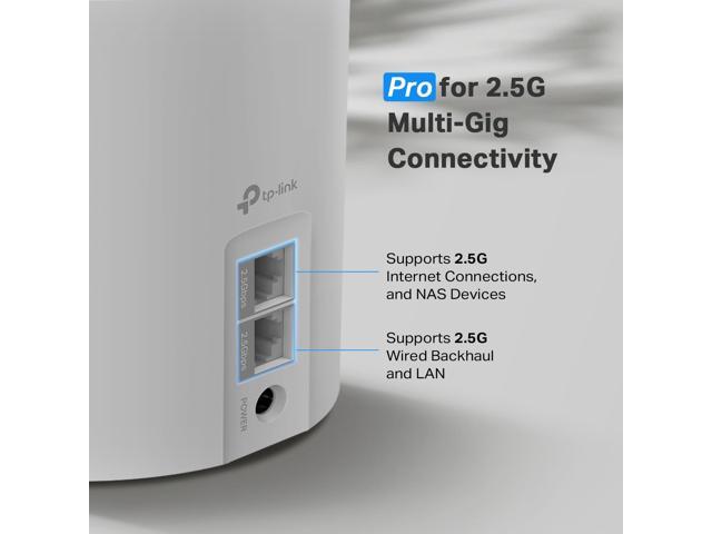 TP-Link Deco X55 Pro Wi-Fi 6 IEEE 802.11 a/b/g/n/ac/ax Router DECOX55PRO1PACK