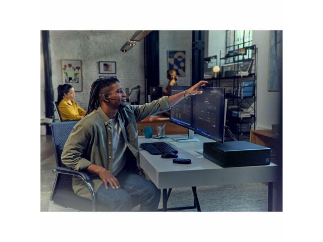 HP - EliteDesk SFF Desktop - Intel Core Ultra 7 - 32GB Memory - 512GB SSD - Jack Black - image 7