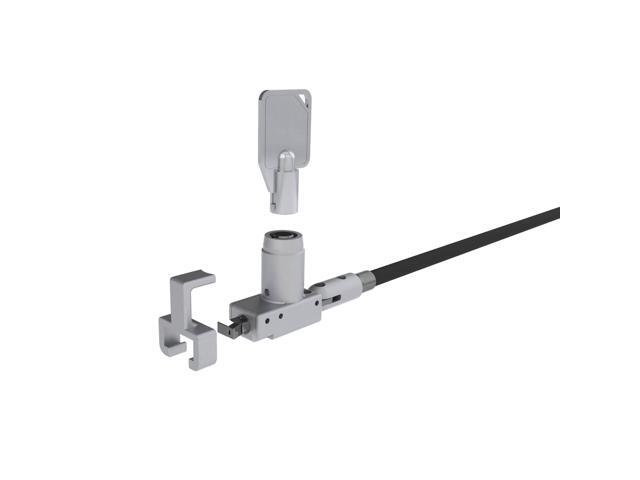 Noble Wedge Lock With Barrel Key And Cable Trap, Taa Compliant, Keyed Alike