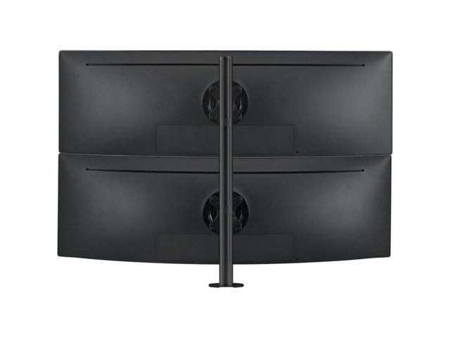 Atdec Heavy Duty Dual Vertical Monitor Desk Mount - Black - image 7