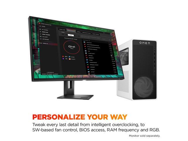 HP - OMEN 16L Gaming Desktop TG03-0010 - AMD Ryzen 5 8400F - 8GB DDR5 - 512GB SSD - NVIDIA GeForce RTX 3050 8GB GDDR6 - White - image 8