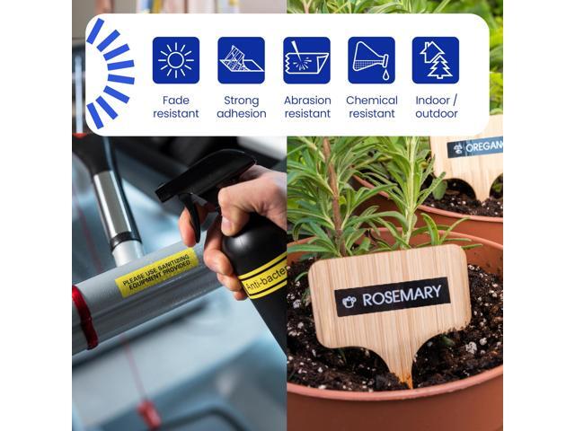 Brother - P-touch TZe-231, Black Print on White Laminated Label Tape, ~1/2in x 26.2ft (12mm x 8m), for Select P-touch Label Makers - Black on White - image 2