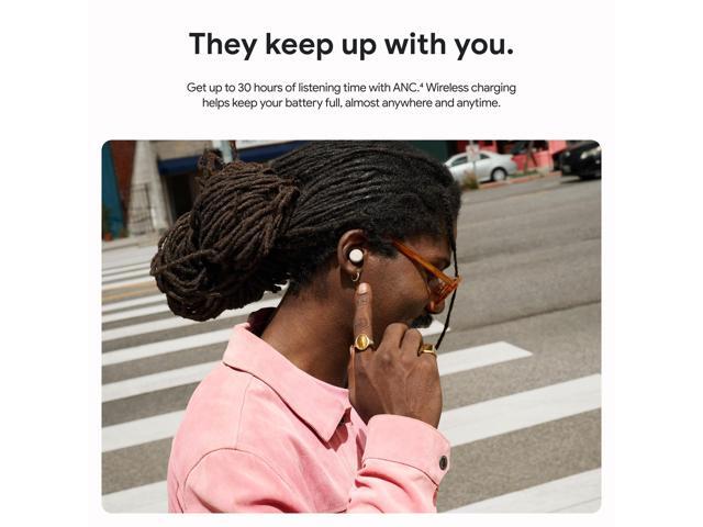 Google - Pixel Buds Pro 2 - Wireless Earbuds with Active Noise Cancellation – Bluetooth Headphones - Porcelain - image 9