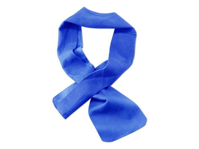 Chill-Its 6603 Evaporative PVA Cooling Band 29.5 x 4 One Size Fits Most PVA Blue 12418