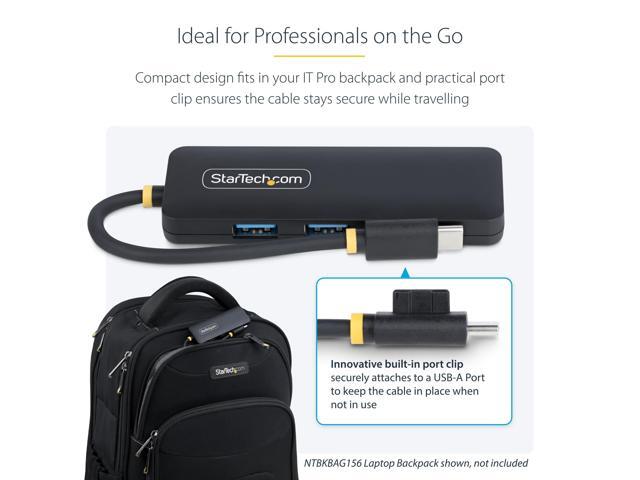 StarTech 4-Port USB-C 5Gbps USB-C to 4x USB-A Bus Powered Mini Hub