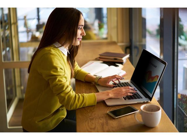 3M Bright Screen Privacy Filter for Dell XPS 16, 16:10, Model BPNDE007