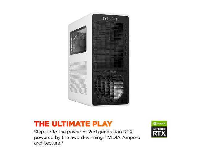 HP - OMEN 16L Gaming Desktop PC TG03-0110 - Intel Ultra 5 225F - 8 GB DDR5 - 512 GB SSD - GeForce RTX 3050 8 GB GDDR6 - White - image 4