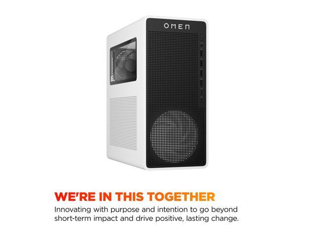 HP - OMEN 16L Gaming Desktop PC TG03-0110 - Intel Ultra 5 225F - 8 GB DDR5 - 512 GB SSD - GeForce RTX 3050 8 GB GDDR6 - White - image 8