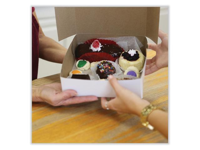 Southern Champion Tray Bakery Boxes Standard 9 x 9 x 2.5 Paper 250/Carton 1553