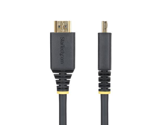 StarTech 10ft (3m) High Speed HDMI Cable with Gripping Connectors, 4K 60Hz/1440p 144Hz, HDR10/HDCP 2.2/ARC, 18Gbps, UHD HDMI Cord for...