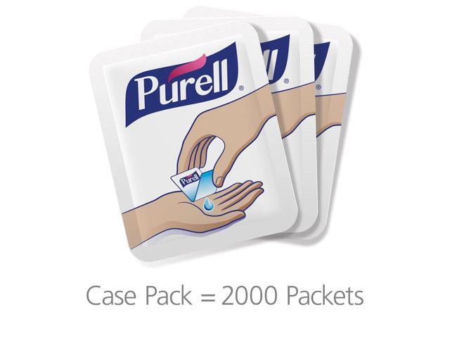 Purell Single Use Advanced Gel Hand Sanitizer 1.2 mL Packet Clear 2000/Carton 96302MNS