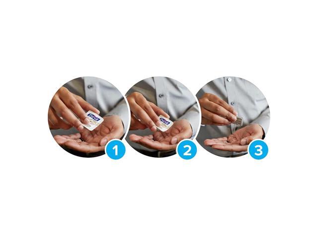 Purell Single Use Advanced Gel Hand Sanitizer 1.2 mL Packet Clear 2000/Carton 96302MNS