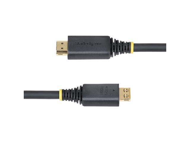 StarTech 15ft (4.6m) High Speed HDMI Cable with Gripping Connectors, 4K 60Hz/1440p 144Hz, HDR10/HDCP 2.2/ARC, 18Gbps, UHD HDMI Cord for...