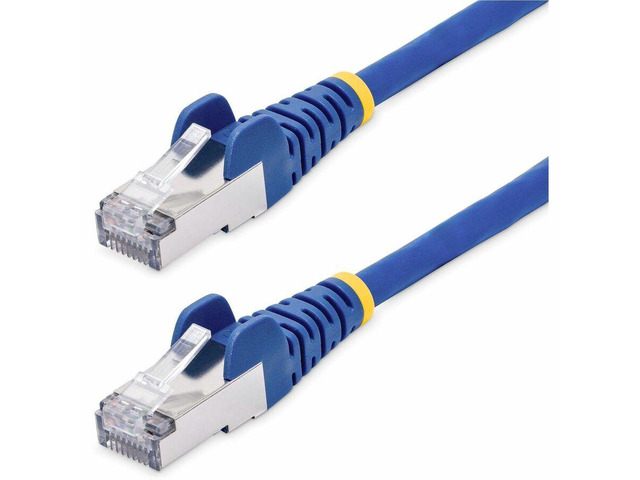 StarTech 1ft Blue CAT8 Ethernet Cable, Snagless RJ45, 25G/40G, 2000MHz, 100W PoE, S/FTP 26AWG Pure Pure Bare Copper Wire, LSZH, Shielded Network...