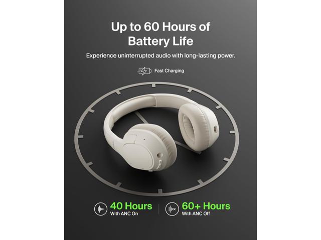 Belkin SoundForm Isolate Noise Cancelling Headphones - Sand - image 6
