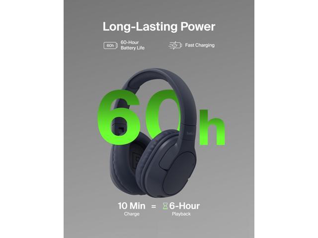 Belkin SoundForm Surround Wireless Over-Ear Headphones - Blue - image 9