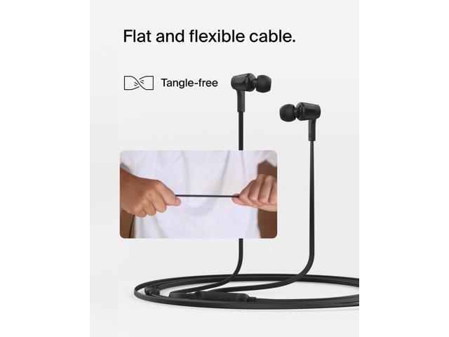 Belkin SoundForm USB-C Wired Earbuds with Adjustable Volume Limiter - Black - image 11