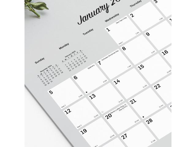 2026 Blueline Colorful Monthly Wall Calendar, 12' x 17', Romantic, January To December, C173122
