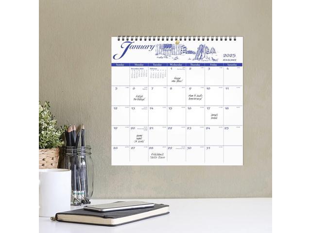 At-A-Glance 12-Month Illustrator?s Edition Wall Calendar 12x11.75 2026
