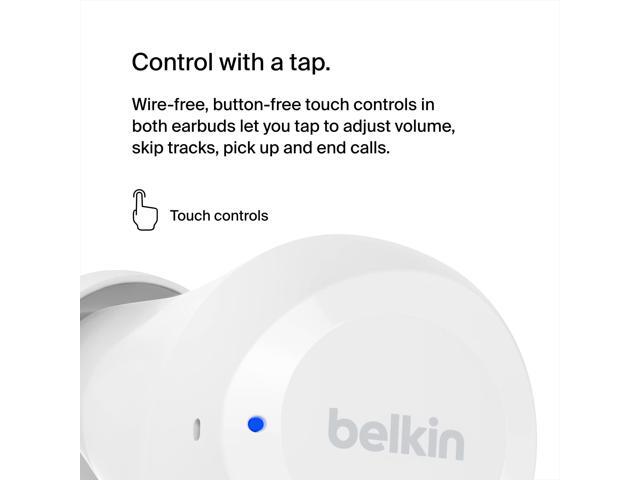Belkin SoundForm Bolt 2 Wireless Earbuds - White - image 12