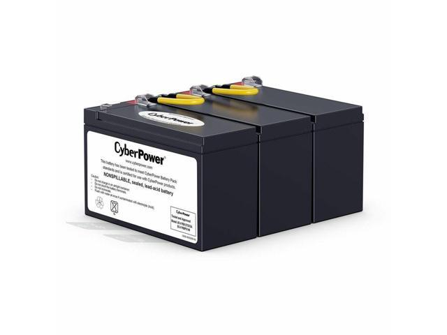 CyberPower RB1270X3A UPS Replacement Battery Cartridge, UPS Replacement Battery Cartridge, Maintenance-Free, User Installable, 12V/7Ah