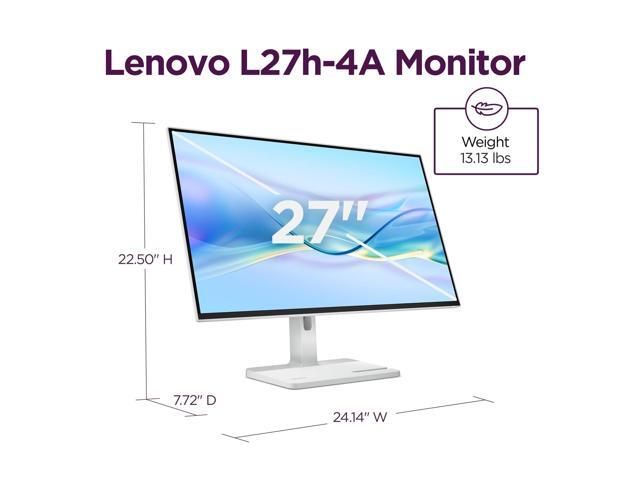 Lenovo L27h-4A 27-inch IPS QHD 100Hz Speakers USB-C Monitor - image 11