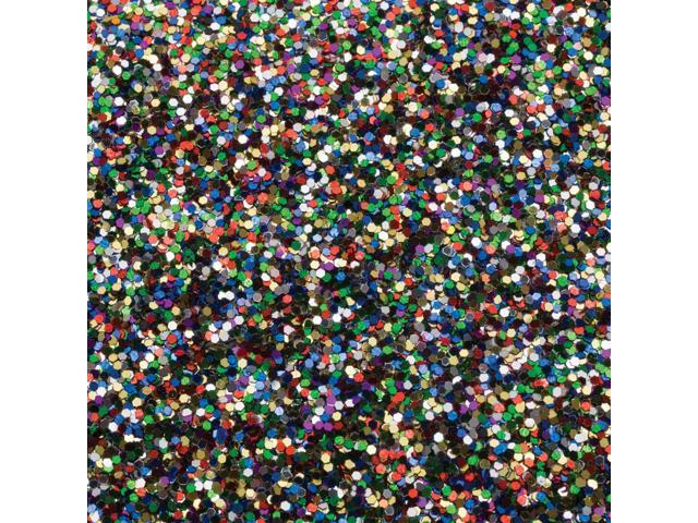 Pacon Spectra Glitter, .04 Hexagon Crystals, Multicolor, 16 oz Shaker-Top Jar