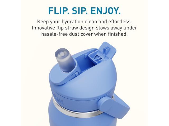 Thrive FlipStraw Stainless Steel Vacuum Insulated Water Bottle 32 oz Sky Blue 2855406001