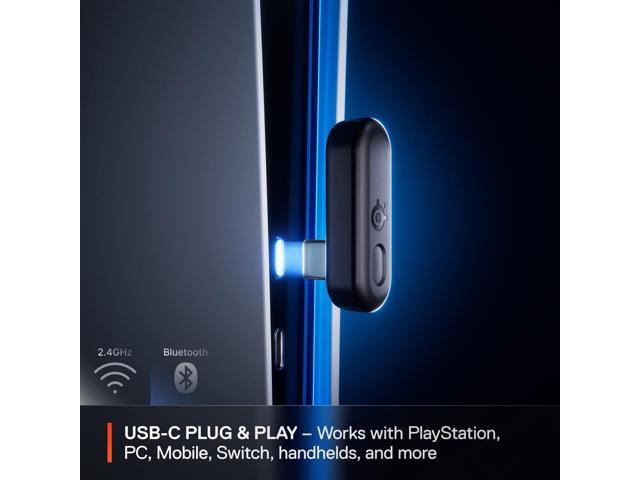 SteelSeries - Arctis Nova 3P Wireless Gaming Headset for PlayStation, PC, Mobile, Handhelds, and Switch - Lavender - image 8