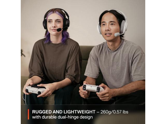 SteelSeries - Arctis Nova 3P Wireless Gaming Headset for PlayStation, PC, Mobile, Handhelds, and Switch - Black - image 6