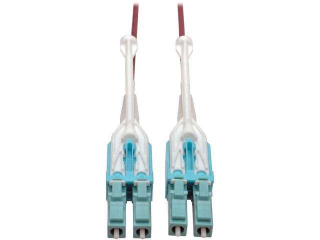 Tripp Lite 1M 10Gb Duplex Multimode Fiber Patch Cable 50/125 OM4 LC/LC LSZH