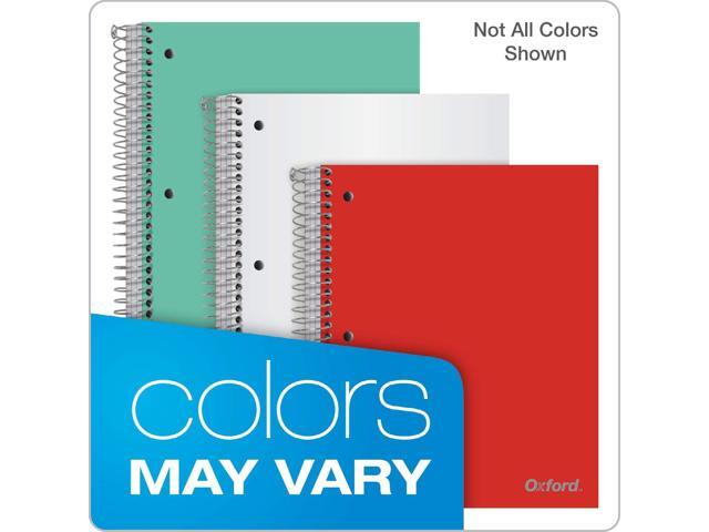 Oxford 3-Subject Notebooks, 8.5' x 11', College Ruled, 150 Sheets 10586