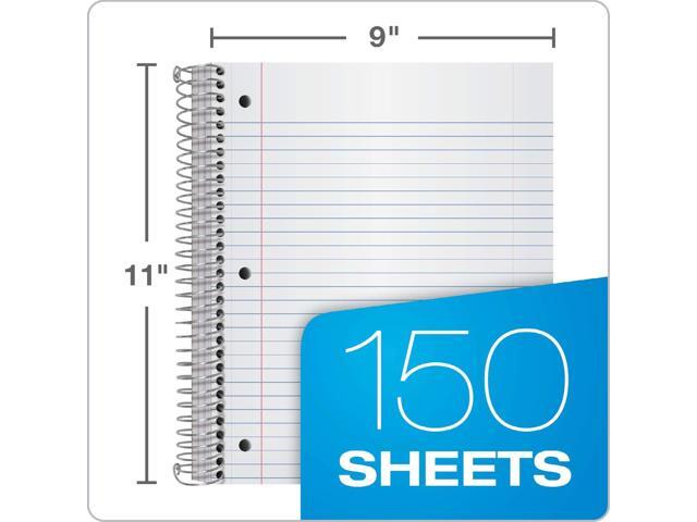 Oxford 3-Subject Notebooks, 8.5' x 11', College Ruled, 150 Sheets 10586