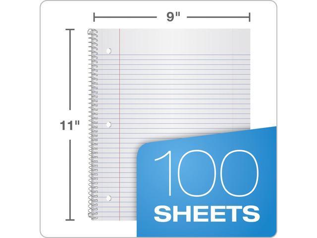 Oxford Poly One-Subject Notebook, College Rule 10590